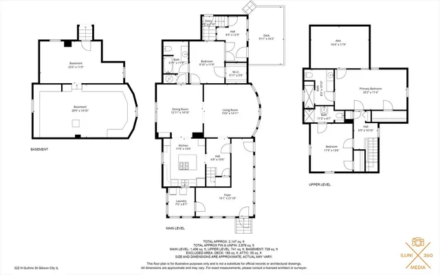 $259,000 | 322 North Guthrie Street, Gibson City, IL 60936