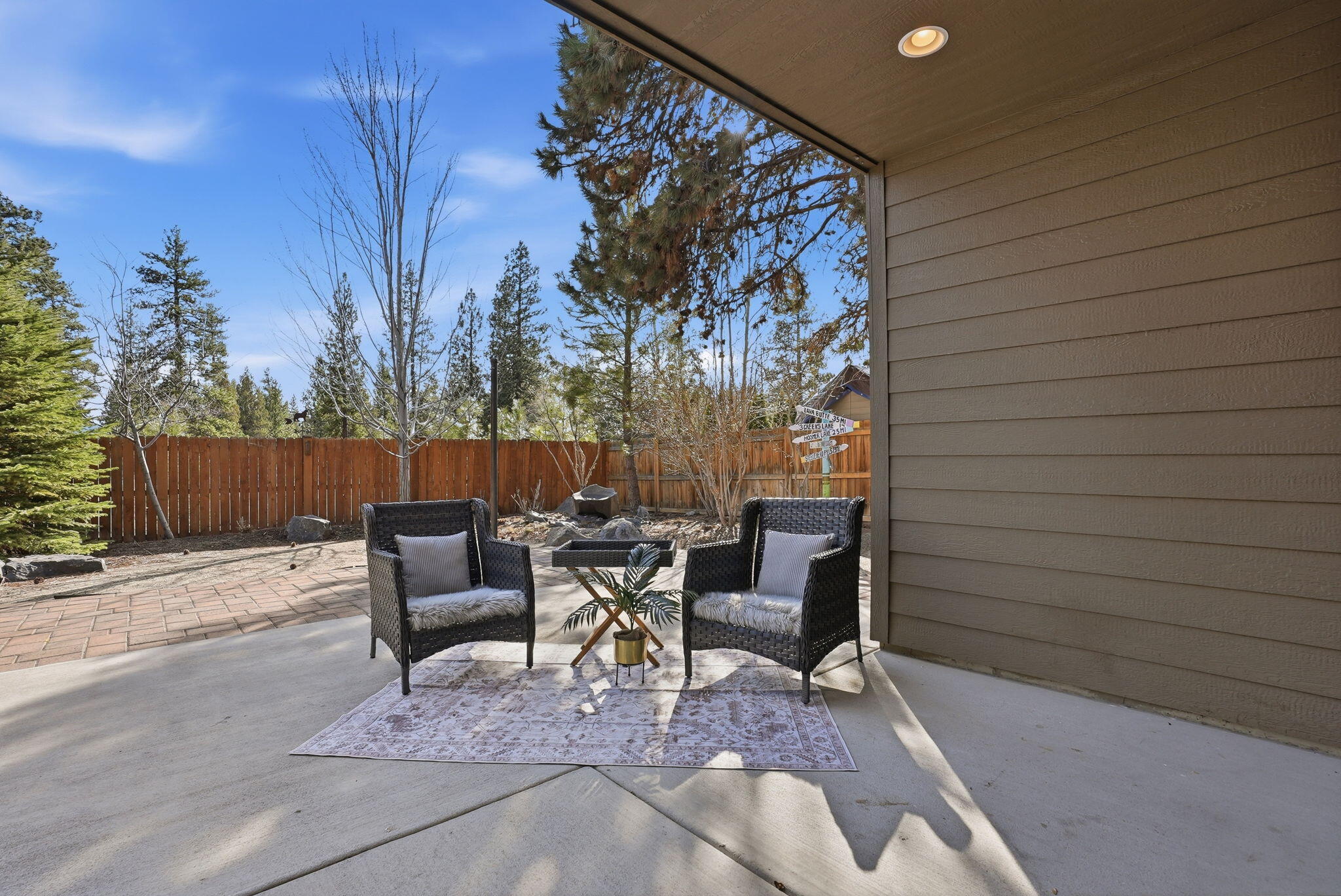 1255 McKinney Butte Road, Unit E Sisters, OR 97759 - Photo 6 of 43 Spacious Back Yard Borderes Open Space