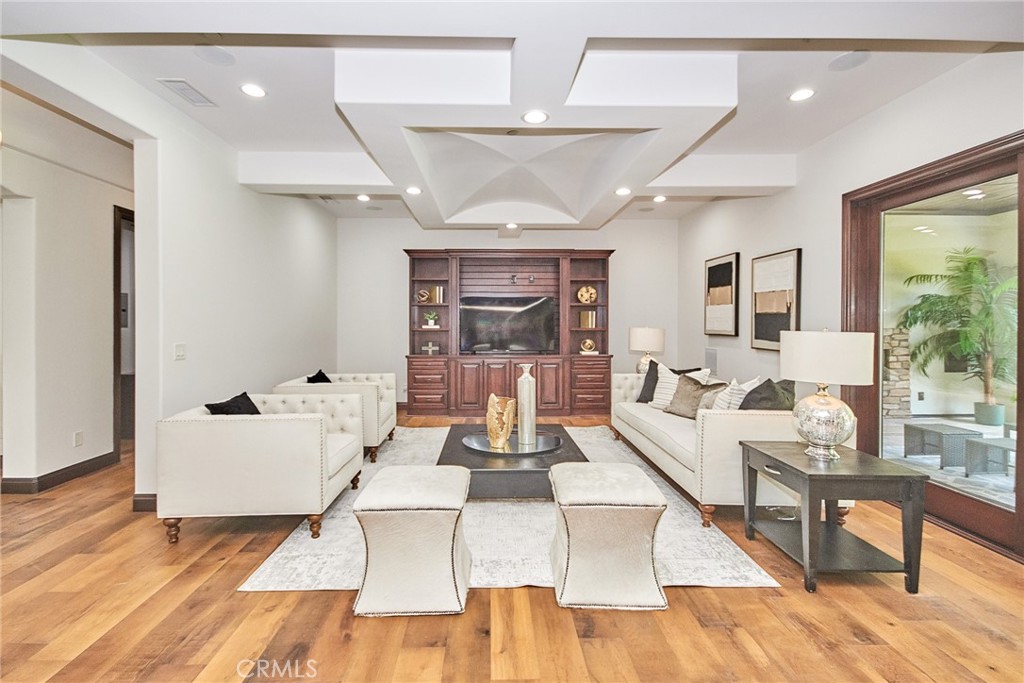 1051 Arroyo Drive Fullerton, CA 92833 - Photo 25 of 73 a living room with furniture and wooden floor