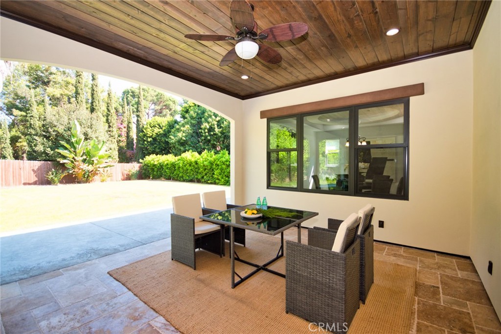 1051 Arroyo Drive Fullerton, CA 92833 - Photo 56 of 73 Covered Rear Patio with Fan