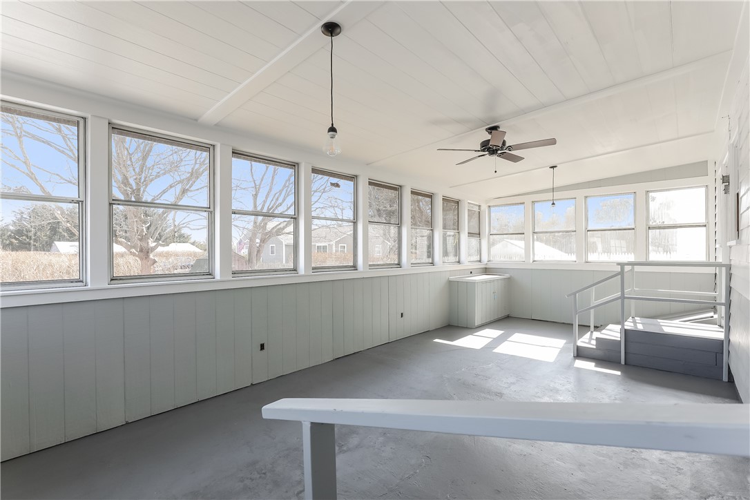 1581 West Main Road Middletown, RI 02842 - Photo 27 of 37 Enclosed 3 Season Porch