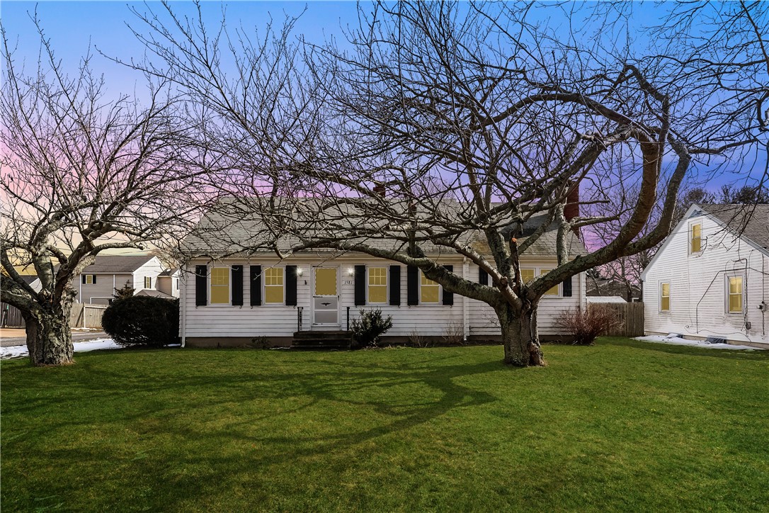 1581 West Main Road Middletown, RI 02842 - Photo 34 of 37 Twlight - Front Exterior