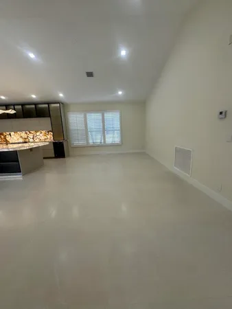 a view of a room with window