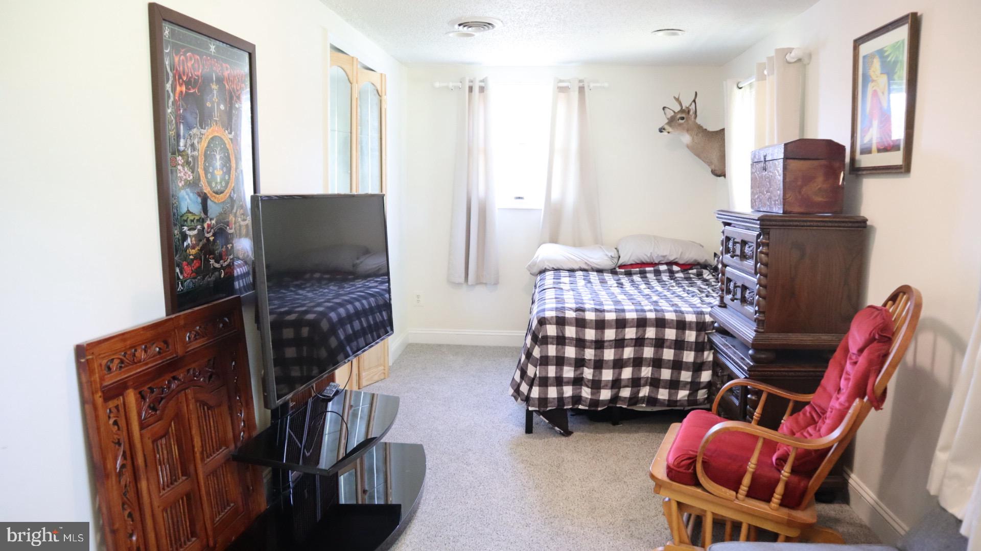 2010 McGinnes Road Chestertown, MD 21620 - Photo 12 of 19 a bedroom with furniture and a flat screen tv