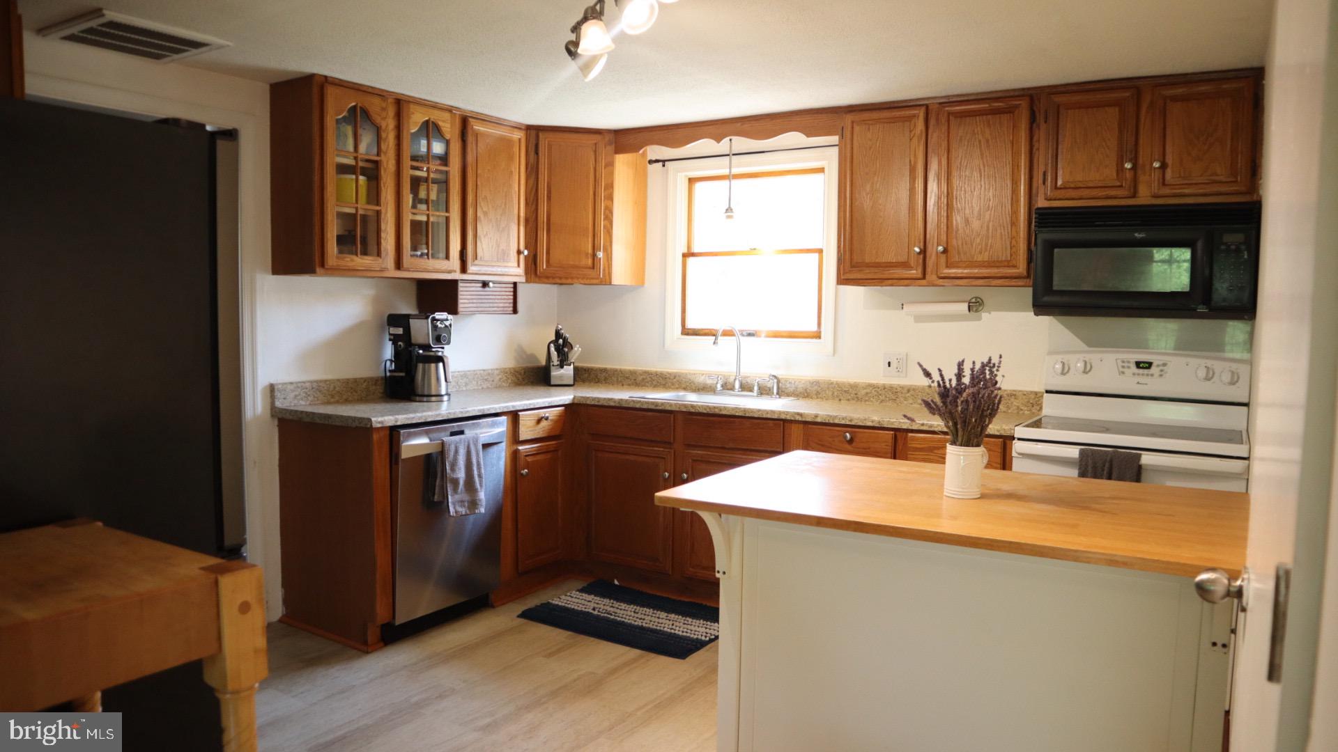 2010 McGinnes Road Chestertown, MD 21620 - Photo 9 of 19 a kitchen with sink a microwave and cabinets