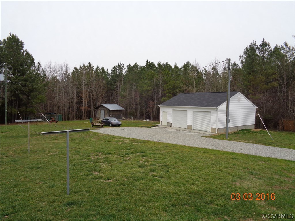 8612 Old Pine Road Ford, VA 23850 - Photo 10 of 27 a house view with a garden space