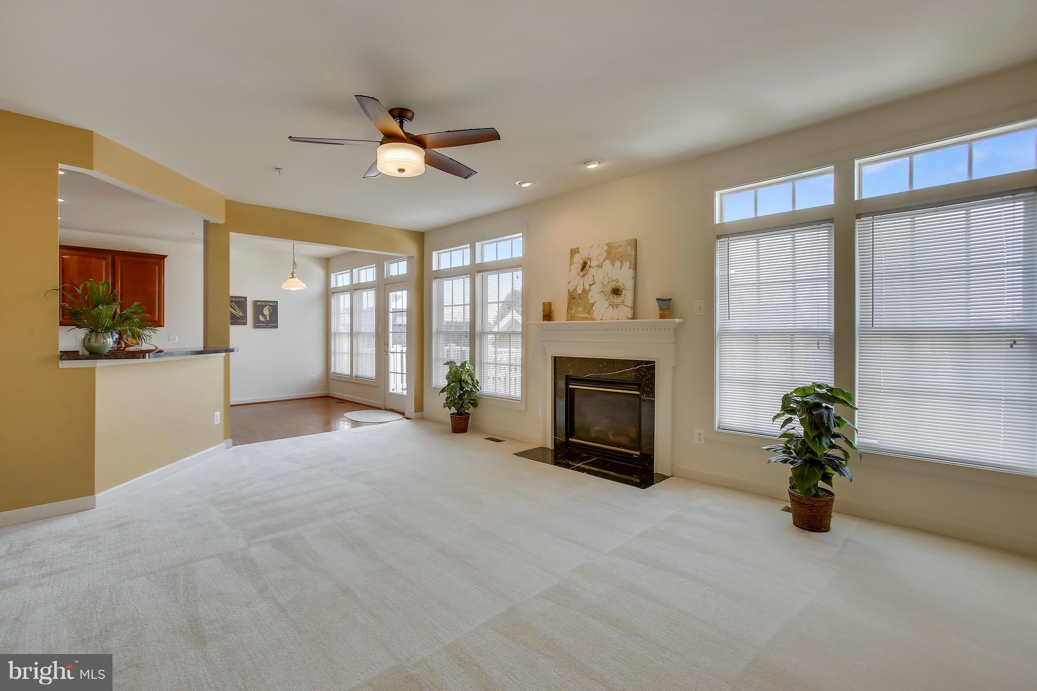 12312 Cypress Spring Road Clarksburg, MD 20871 - Photo 13 of 30 a view of an empty room with a fireplace and a window