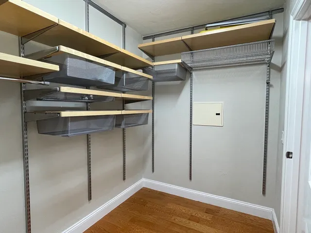 a view of storage and utility room