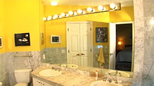 185 Sumner Avenue, Unit 185 Springfield, MA 01108 - Photo 10 of 23 a bathroom with a granite countertop sink mirror and shower