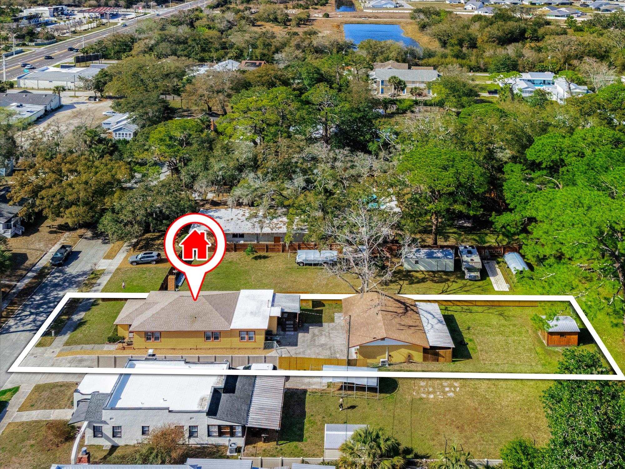 116 Colon Avenue St. Augustine, FL 32084 - Photo 37 of 42 Aerial view of residential area