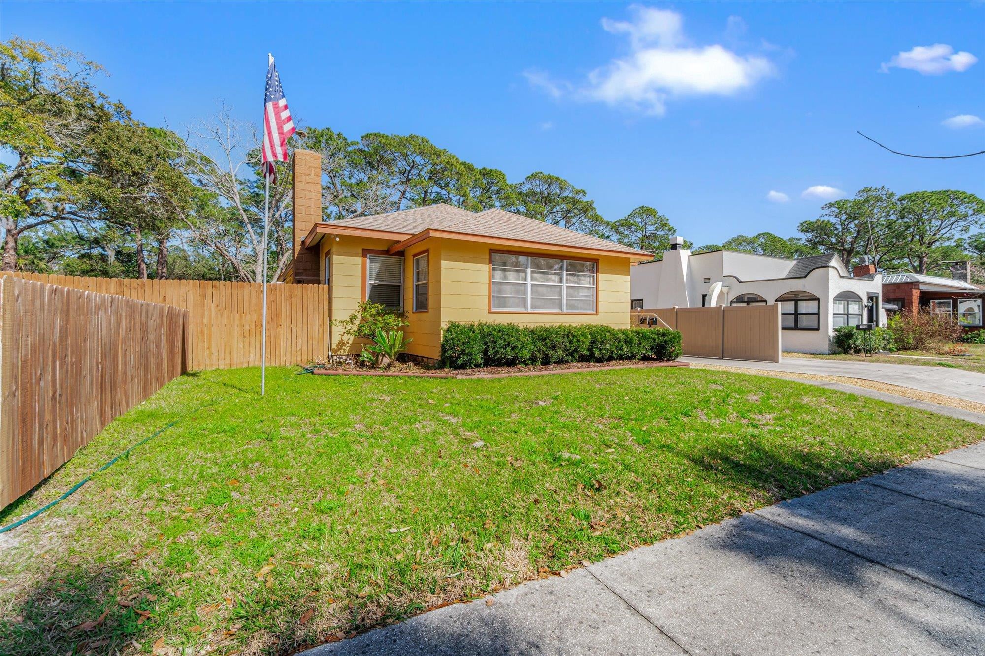 116 Colon Avenue St. Augustine, FL 32084 - Photo 41 of 42 View of front of home with a chimney