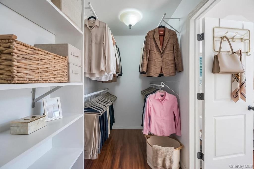 357 Wynsum Avenue Merrick, NY 11566 - Photo 33 of 40 a view of walk in closet with clothes and shoes