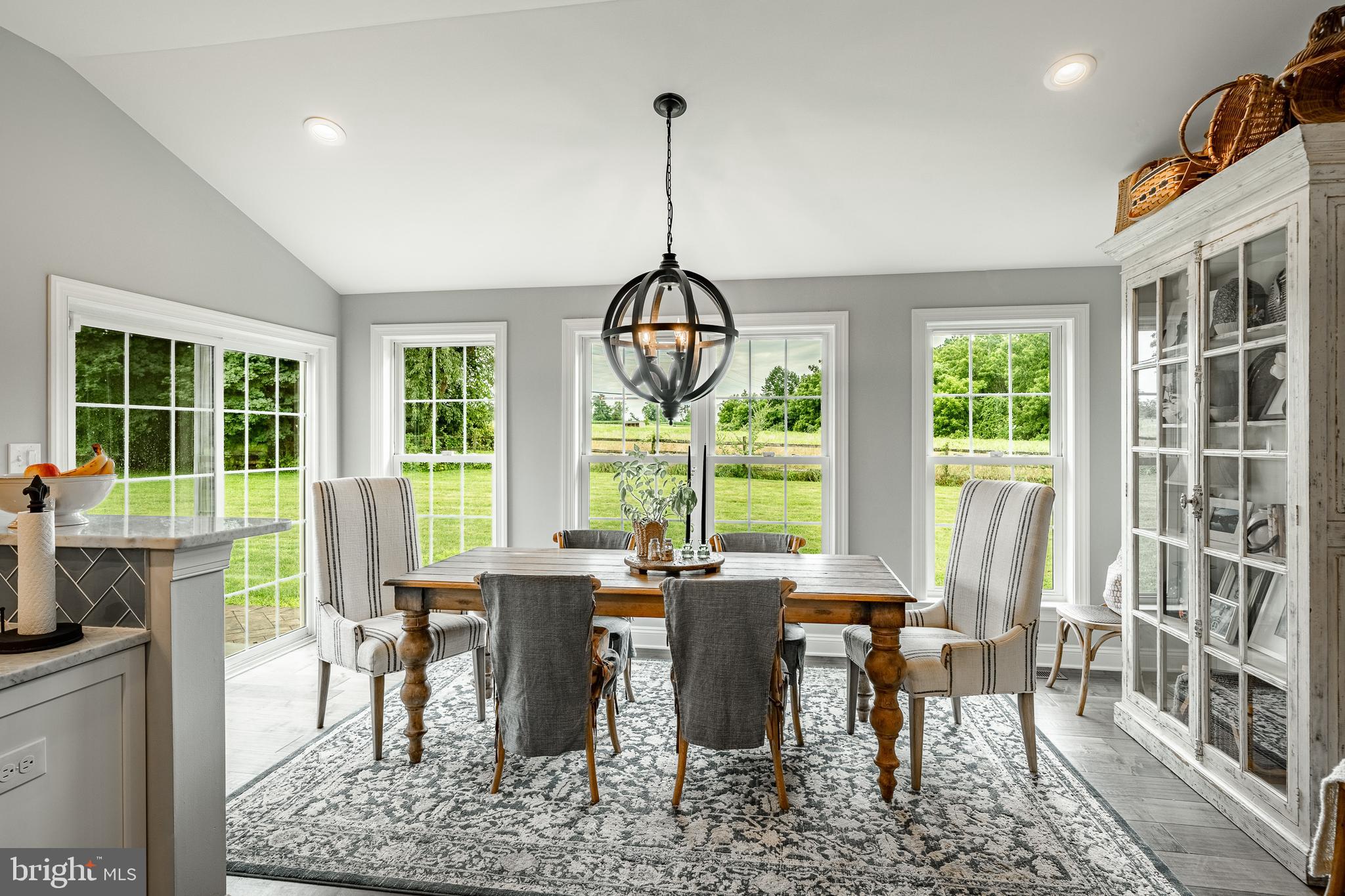 2084 Flowing Springs Road Chester Springs, PA 19425 - Photo 16 of 73 a view of a dining room with furniture window and outside view
