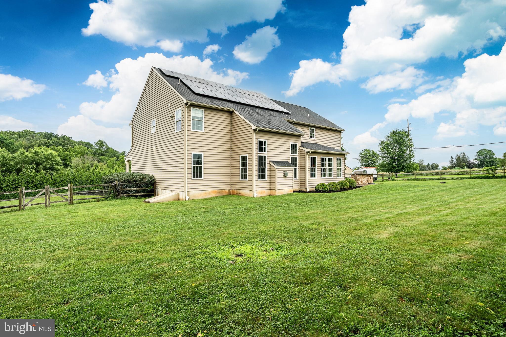 2084 Flowing Springs Road Chester Springs, PA 19425 - Photo 52 of 73 a view of a house with backyard