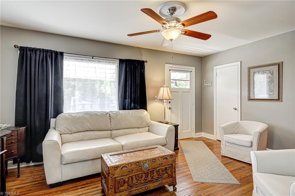 1404 Cook Street High Point, NC 27262 - Photo 6 of 21 Hardwood floors through out living room and bedrooms