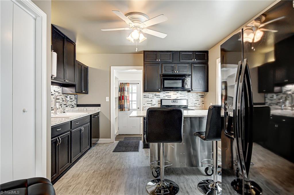 1404 Cook Street High Point, NC 27262 - Photo 8 of 21 Updated Kitchen with movable island