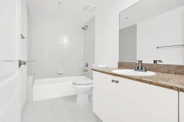 a front view of a building