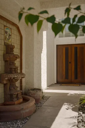 a view of a entryway
