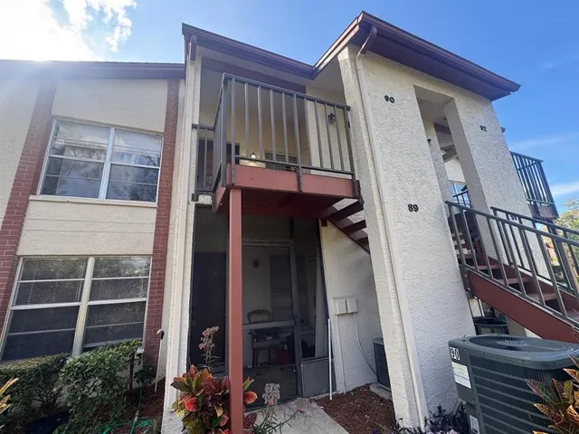 a view of an entryway with staircase