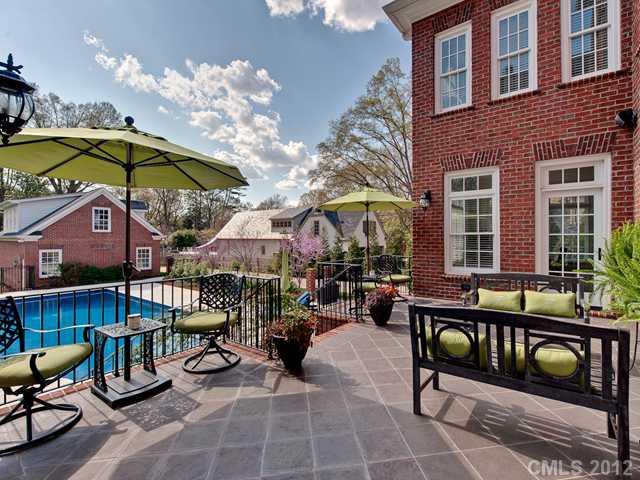 2228 Overhill Road Charlotte, NC 28211 - Photo 14 of 16 a view of a chairs and tables in the patio