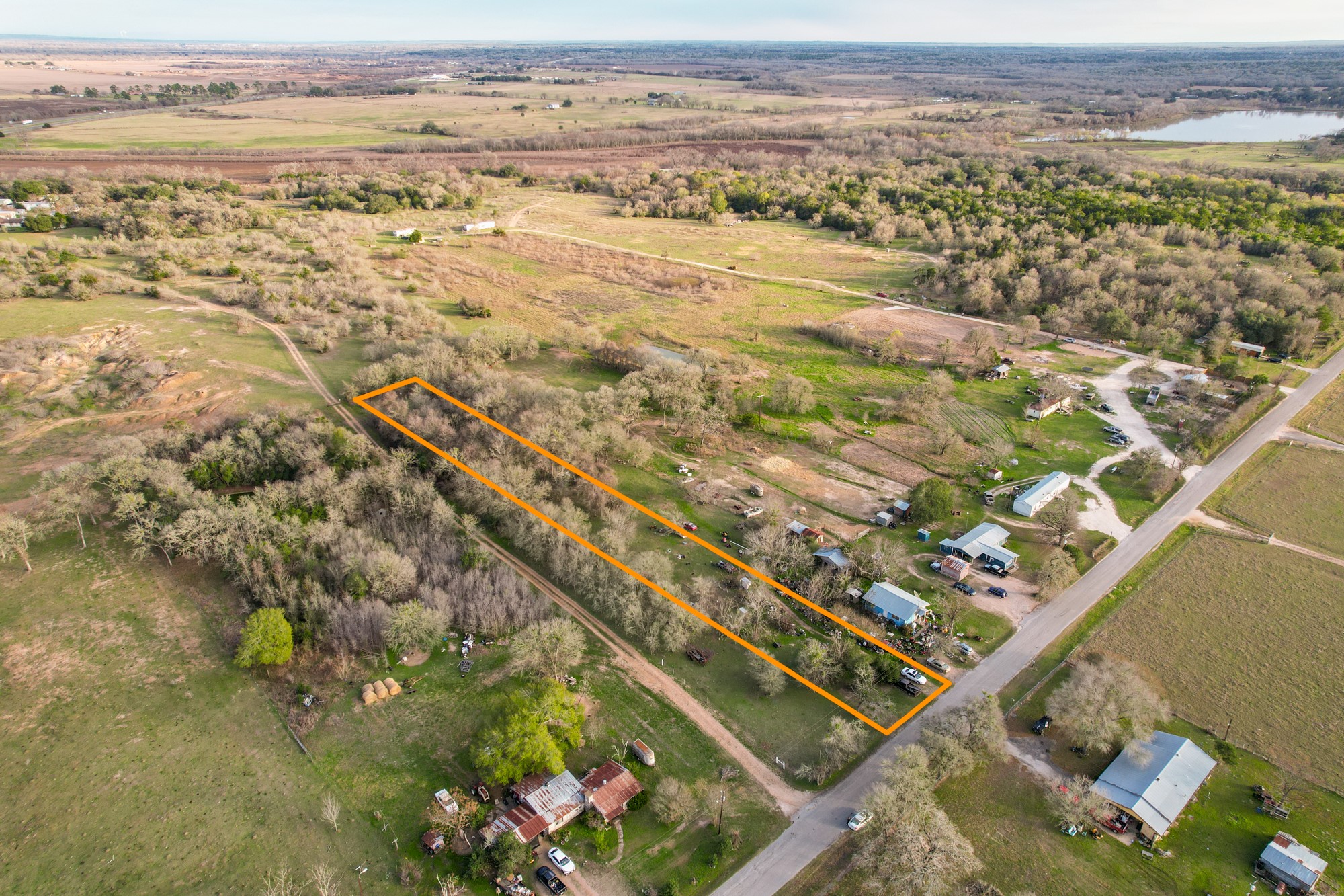 269 Old Lake Road Smithville, TX 78957 - Photo 6 of 16 an aerial view of beach and city