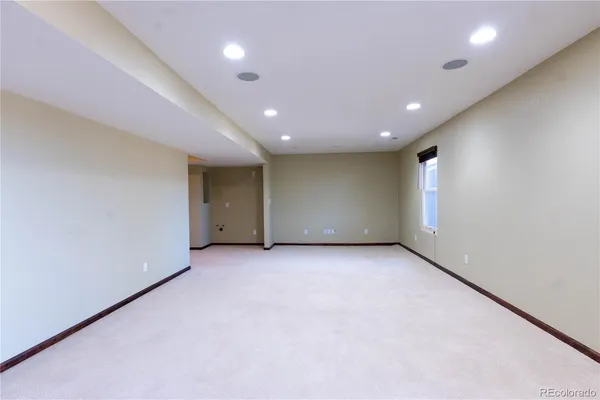 a view of empty room