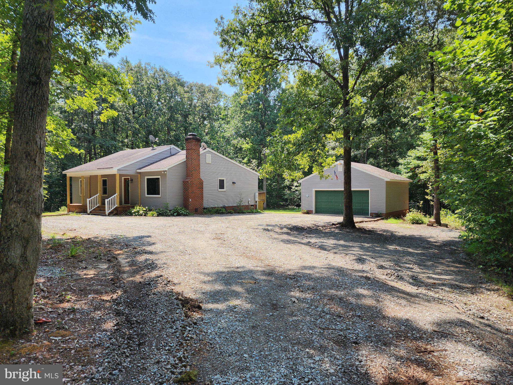 652 Jackson Road Bumpass, VA 23024 - Photo 3 of 18 Secluded retreat surrounded by nature.
