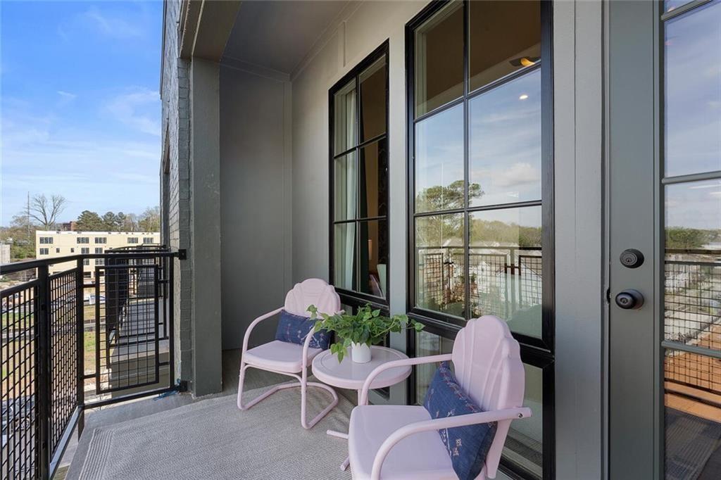 962 Bibb Street Northwest, Unit 6 Atlanta, GA 30318 - Photo 6 of 14 a outdoor living space with furniture