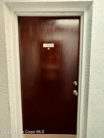 a close view of door