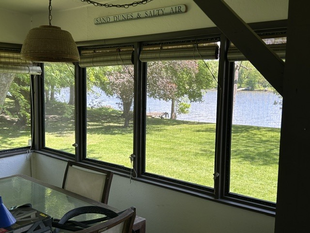 33709 West River Road Wilmington, IL 60481 - Photo 27 of 28 a view of a glass room with a large window
