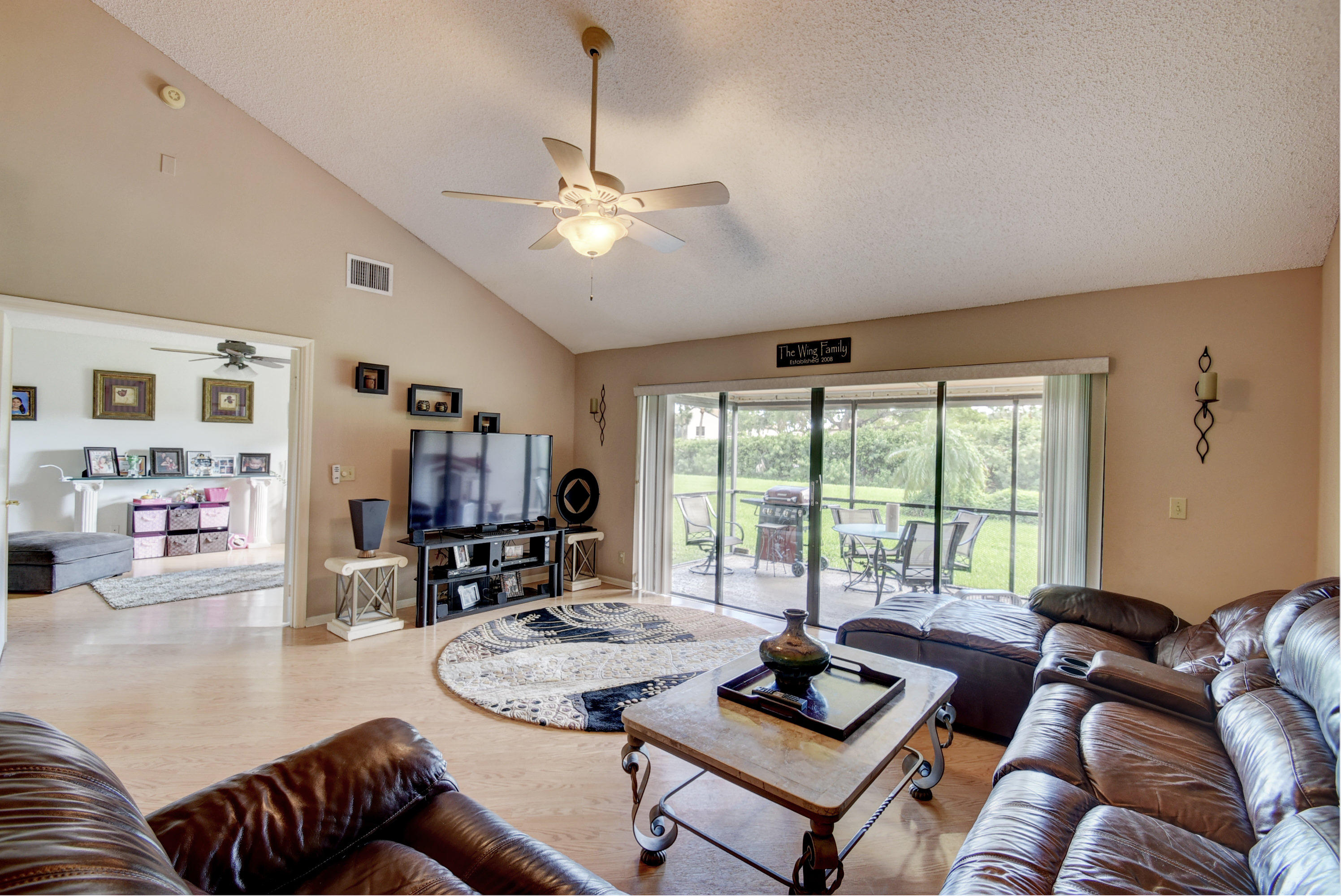 8650 Eagle Run Drive, Unit 2 Boca Raton, FL 33434 - Photo 9 of 32 Large Family Room!