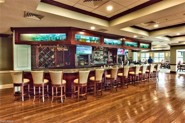 a view of a bar restaurant