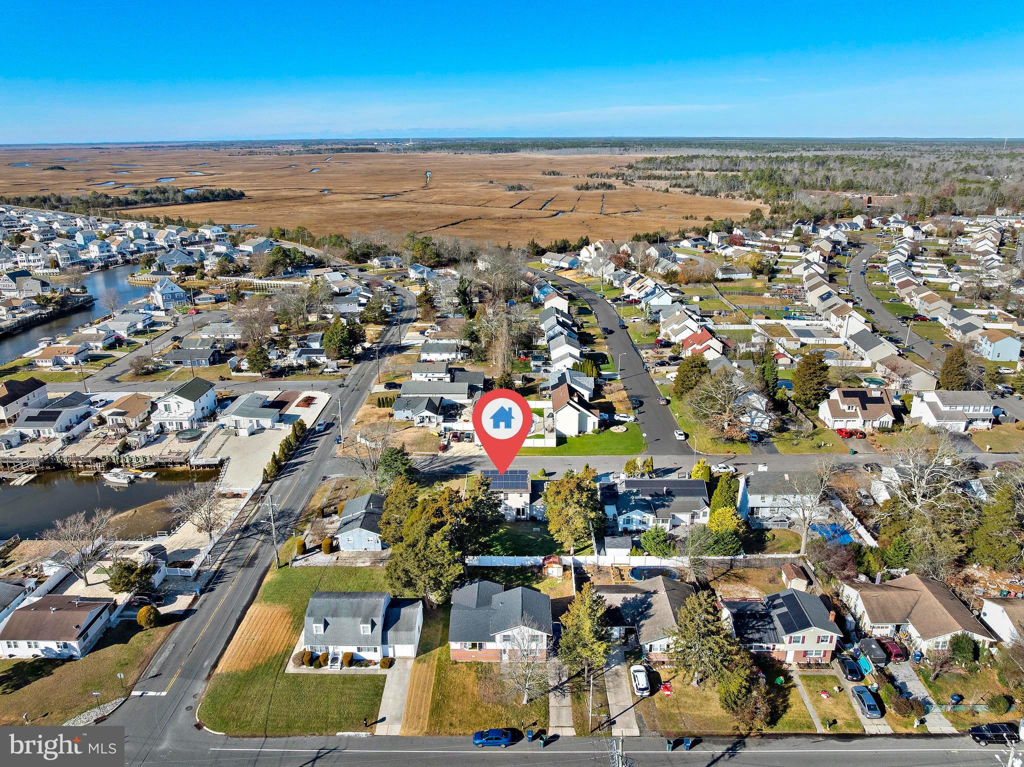 104 Greenwood Lake Road Little Egg Harbor, NJ 08087 - Photo 38 of 43 an aerial view of residential building and ocean