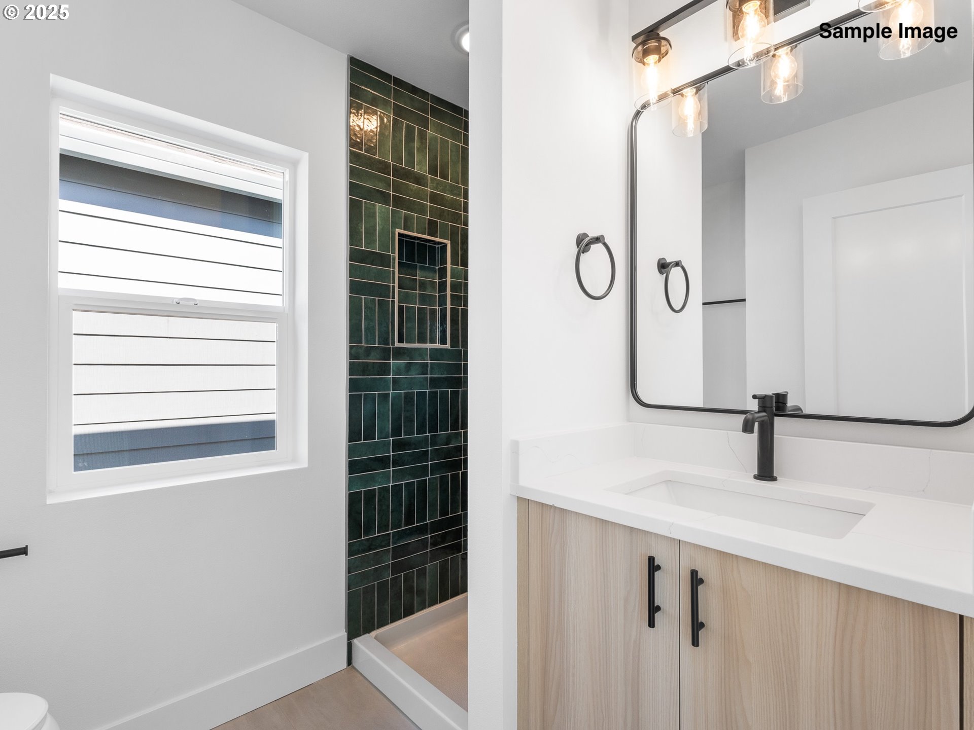 4350 Northeast Going Street Portland, OR 97218 - Photo 12 of 15 a bathroom with a shower and a sink