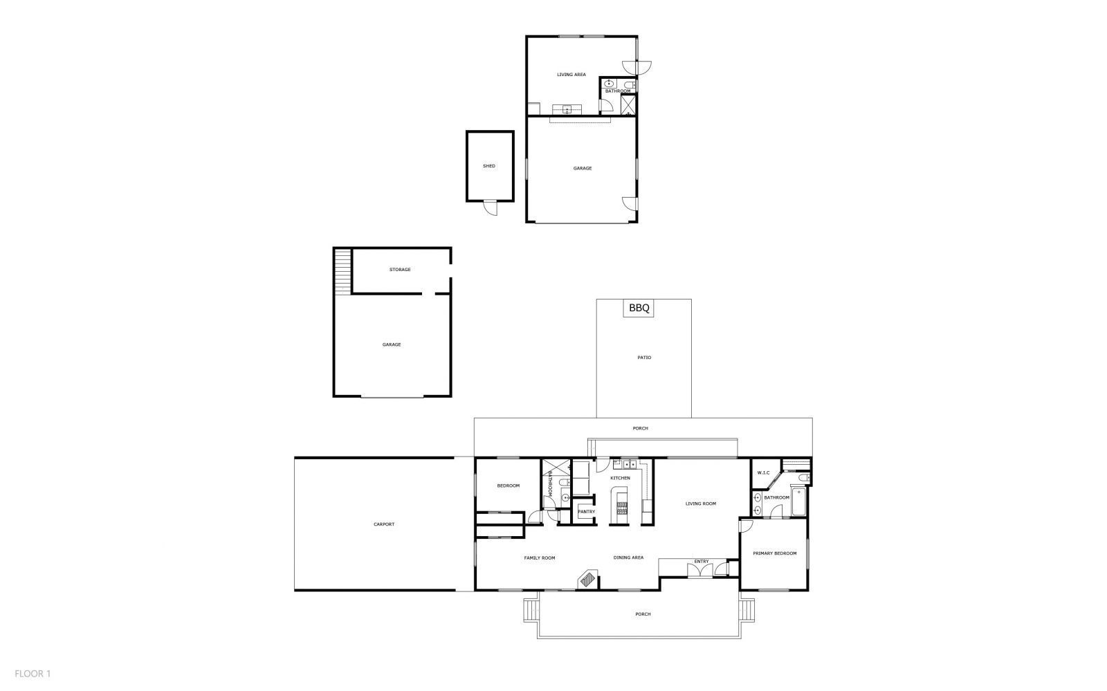 1435 West Perch Avenue Ridgecrest, CA 93555 - Photo 3 of 40 a picture of a room with a floor plan