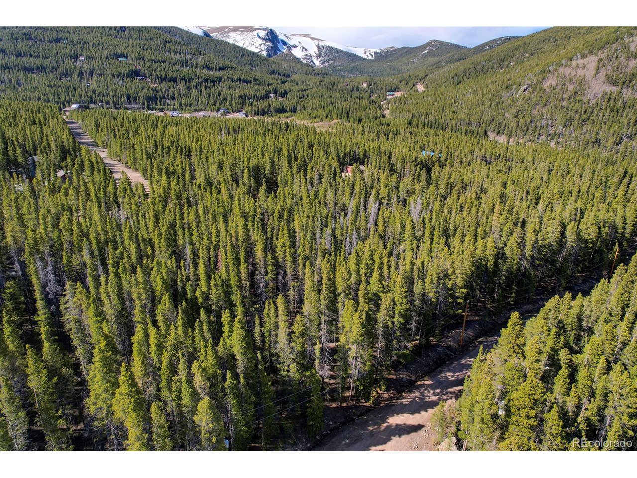 171 Lower Forest Road Idaho Springs, CO 80452 - Photo 11 of 30 a view of a lush green hillside and a houses