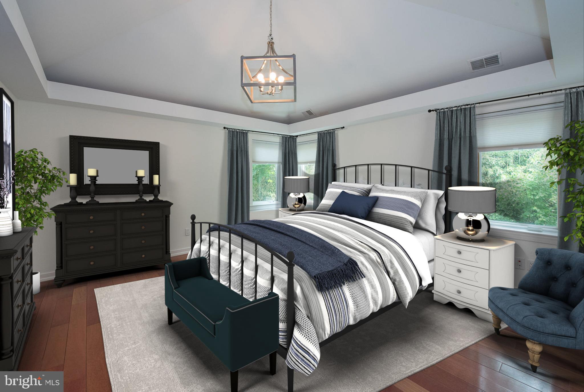 233 Crosshill Road Wynnewood, PA 19096 - Photo 13 of 28 Virtually Staged Master Bedroom