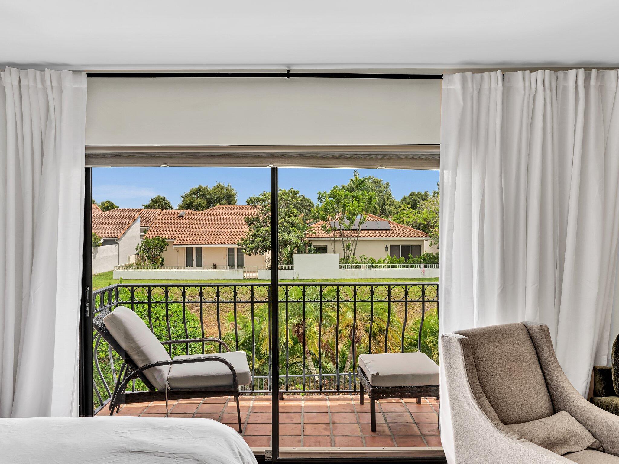 6400 Via Rosa Boca Raton, FL 33433 - Photo 42 of 81 a balcony with furniture