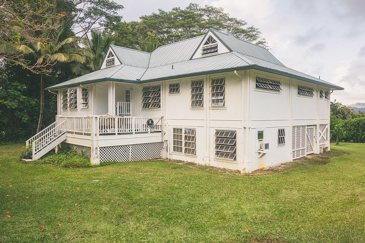 5851 Lokelani Road Kapaa, HI 96746 - Photo 18 of 21 a front view of a house with a yard