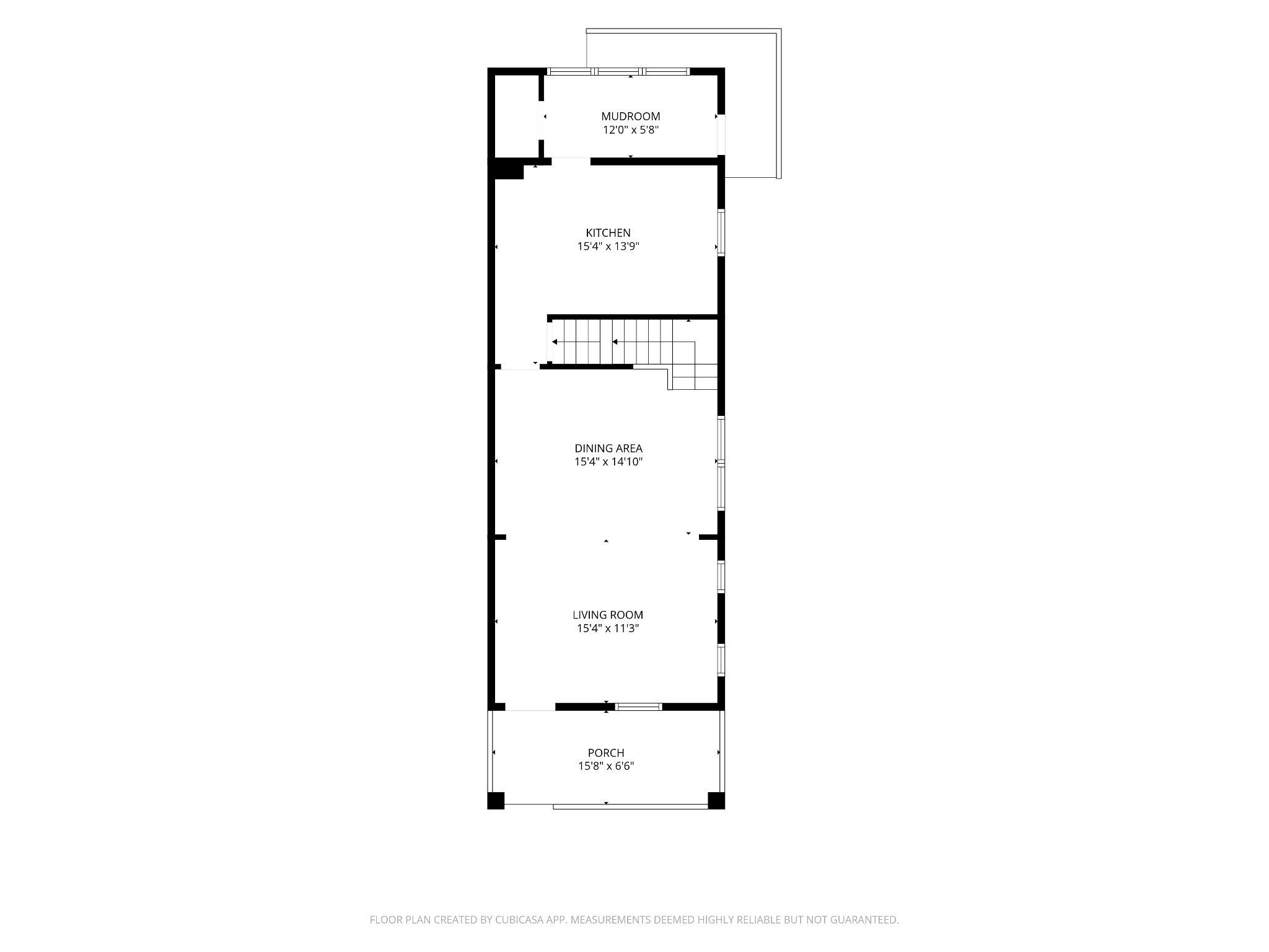 1038 Fern Avenue Reading, PA 19607 - Photo 2 of 5 1st Level Floorplan