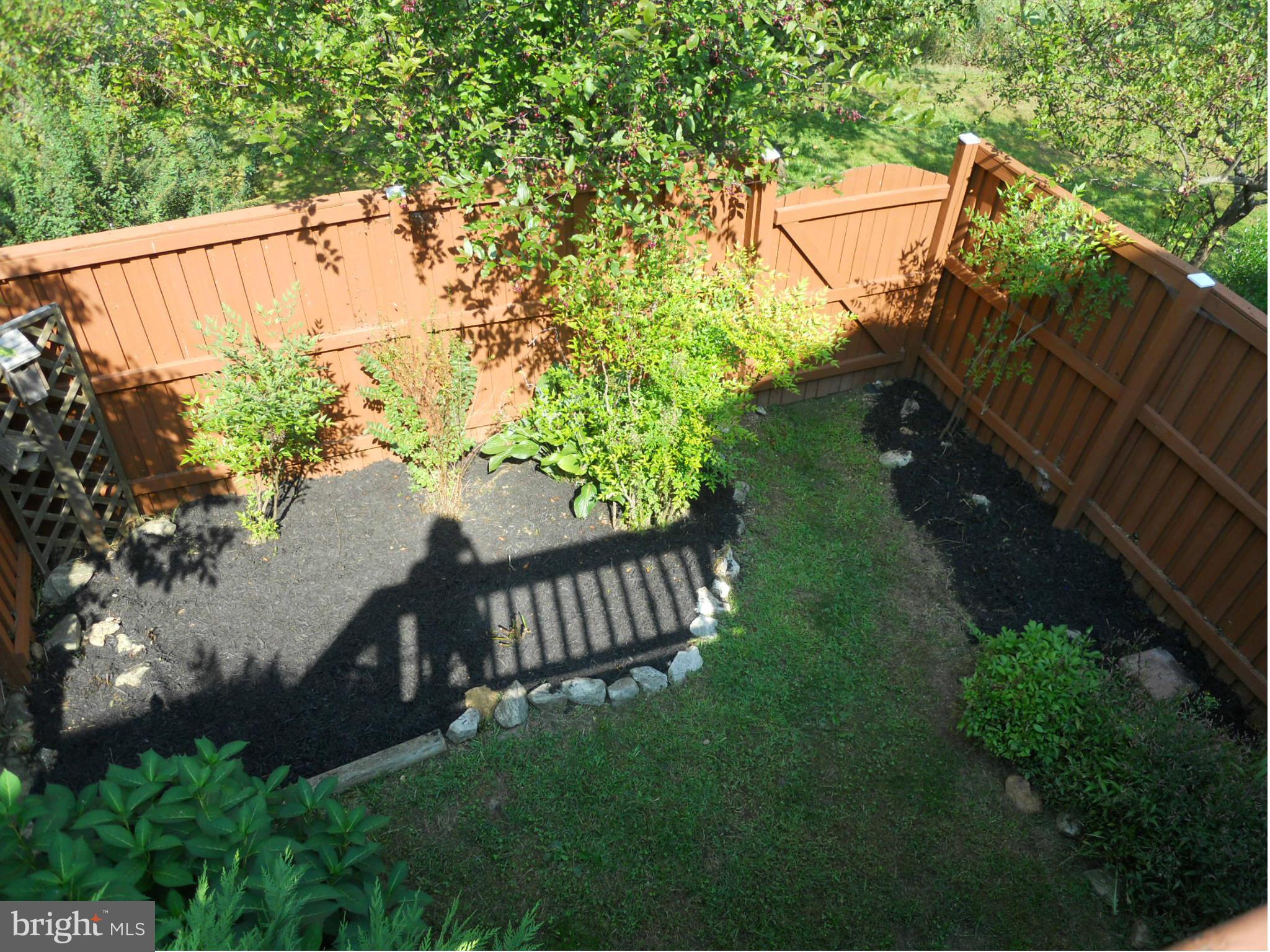 239 Carolstowne Road Reisterstown, MD 21136 - Photo 26 of 29 Fenced rear yard backs to open space