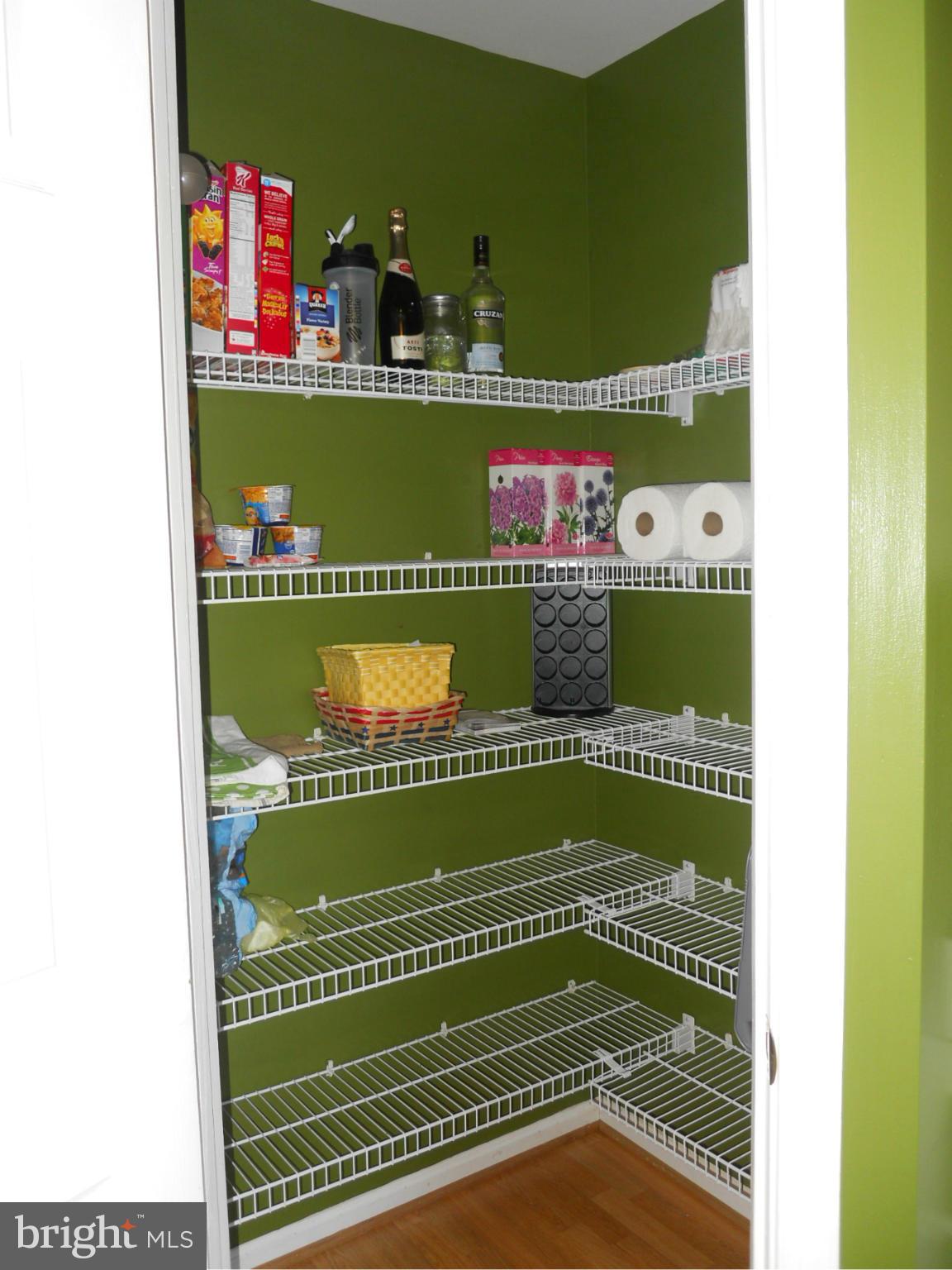 Walk in pantry