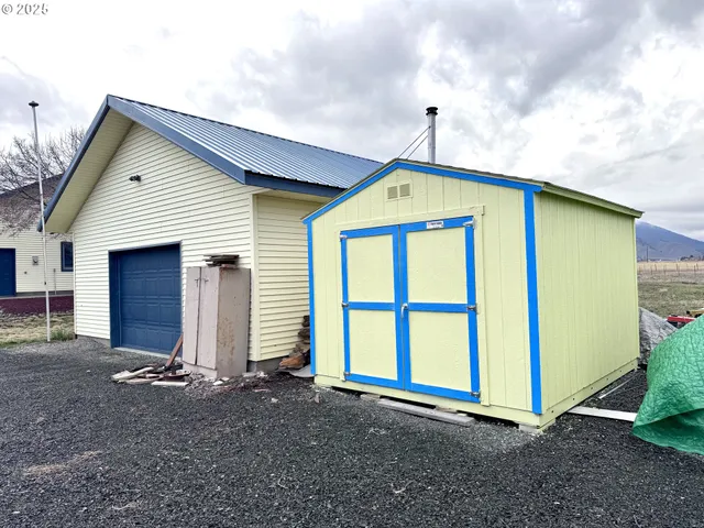 a front view of a house with yard