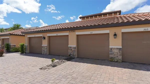 front view of house with small garden