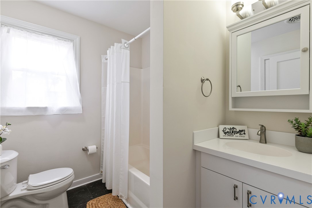 9000 Gayton Road Henrico, VA 23229 - Photo 21 of 28 Full Bath with Medicine cabinet new vanity and com