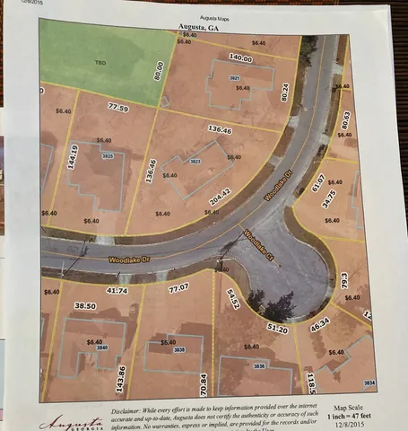 $1,600 | 3823 Woodlake Drive, Hephzibah, GA 30815
