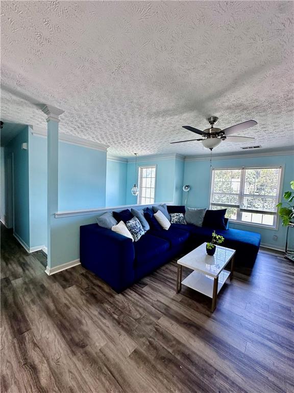 1591 Marceau Drive Conley, GA 30288 - Photo 11 of 47 a living room with furniture and wooden floor