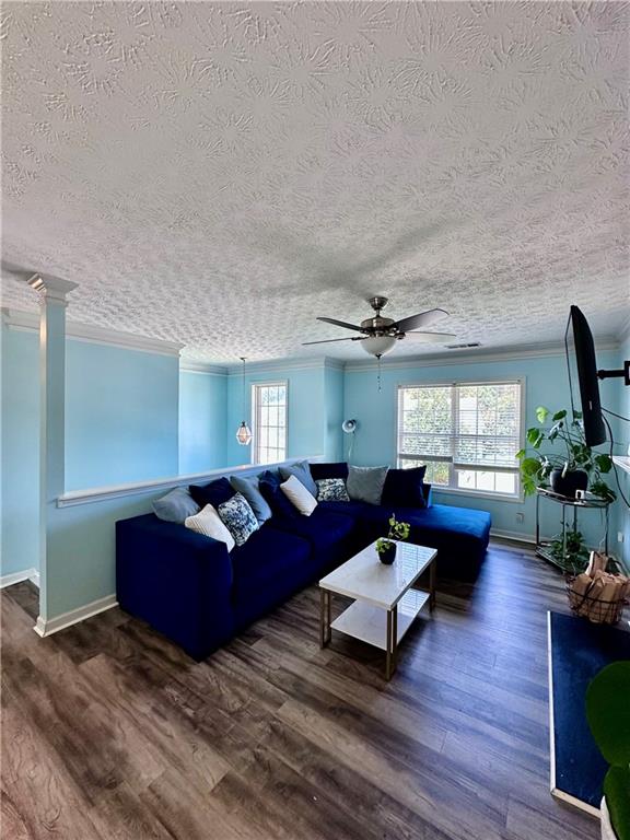1591 Marceau Drive Conley, GA 30288 - Photo 10 of 47 a living room with furniture or window and a wooden floor