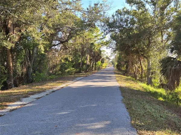 a view of backyard space and yard