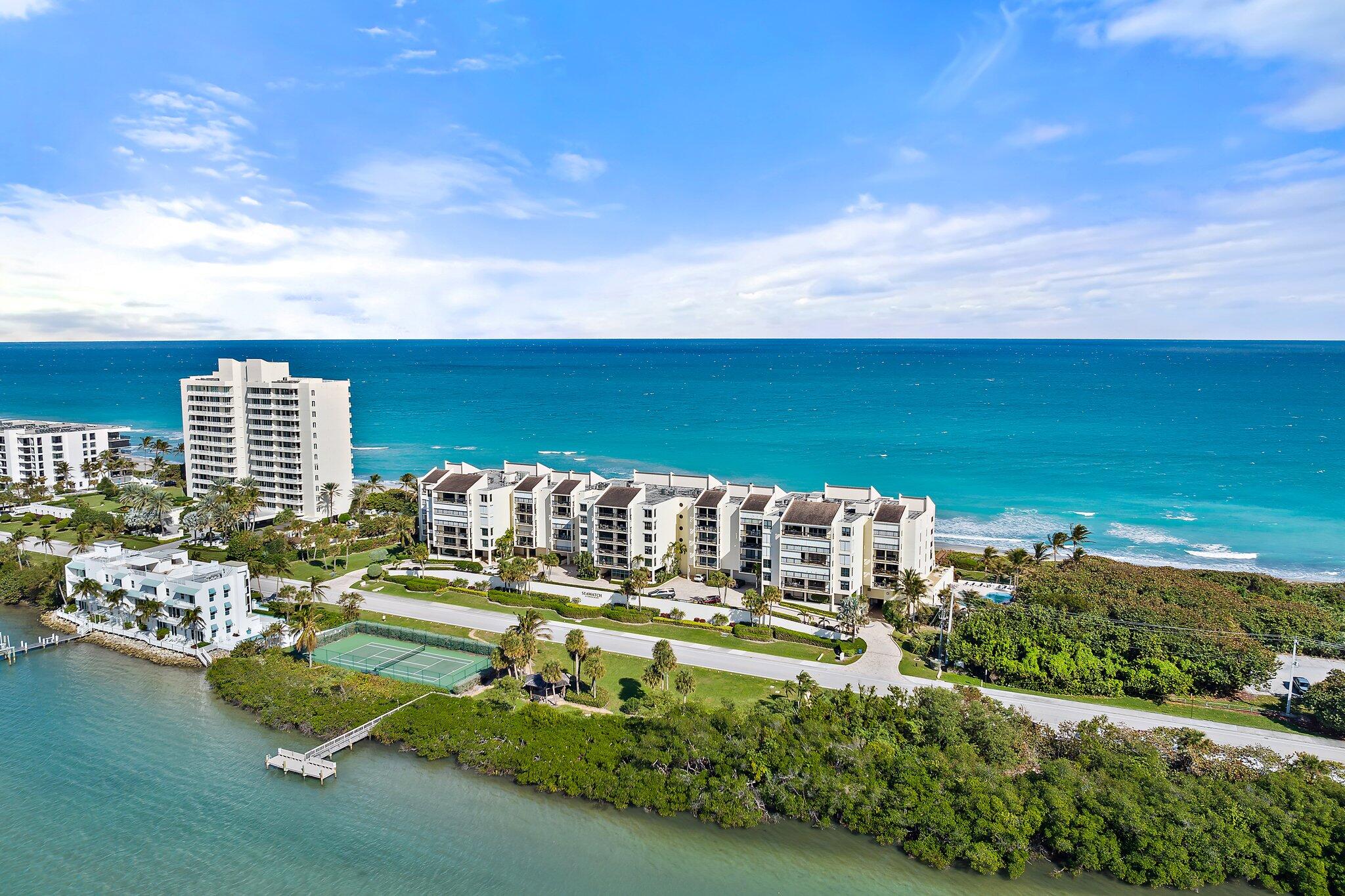 19670 South Beach Road, Unit B303 Jupiter, FL 33469 - Photo 99 of 104 a view of a city with an ocean